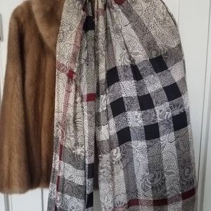 Burberry silk scarf